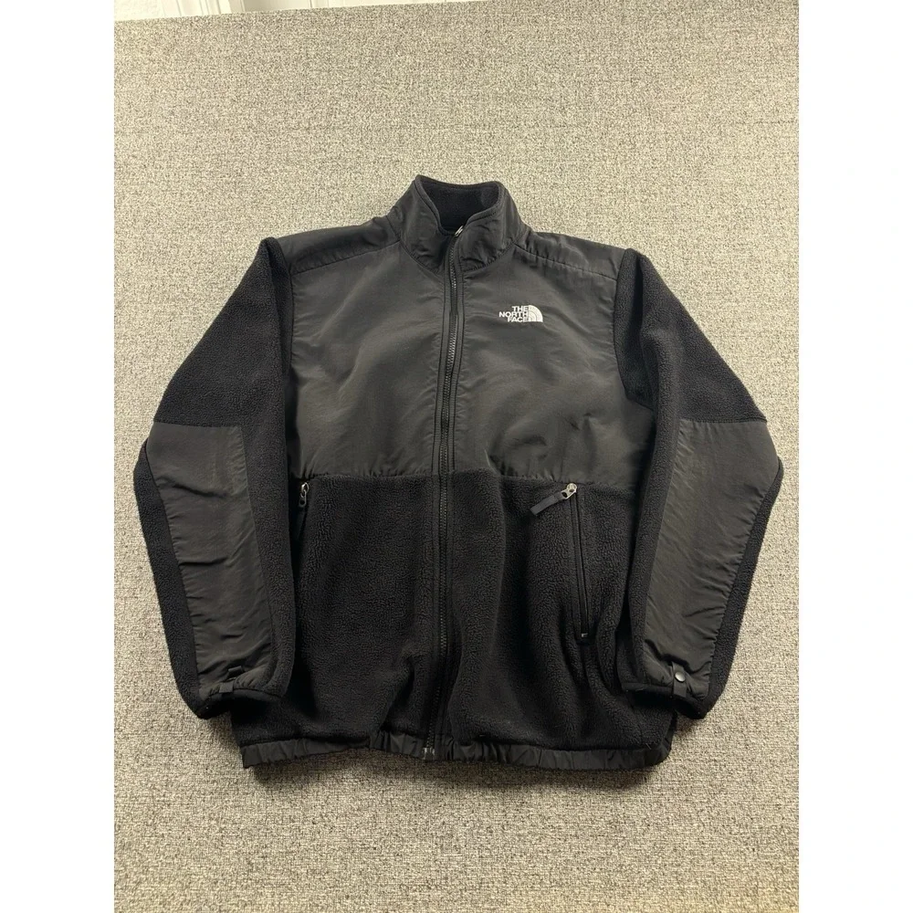 The‎ North Face Denali Fleece Jacket Youth XL Black Full Zip Outdoor Polartec